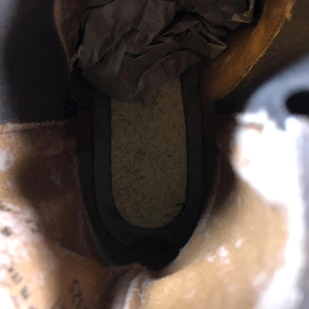 Timberland Ankle Boots Womens 8 M Brown Suede Lug Sole‎ Italy